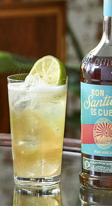 SPRITZ CUBANO DE Ron Santiago de Cuba Añejo 8 ans d’âge