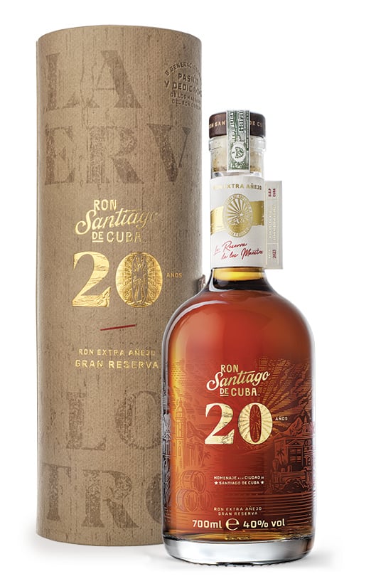 Ron Santiago de Cuba Extra Añejo Gran Reserva 20 Years Old