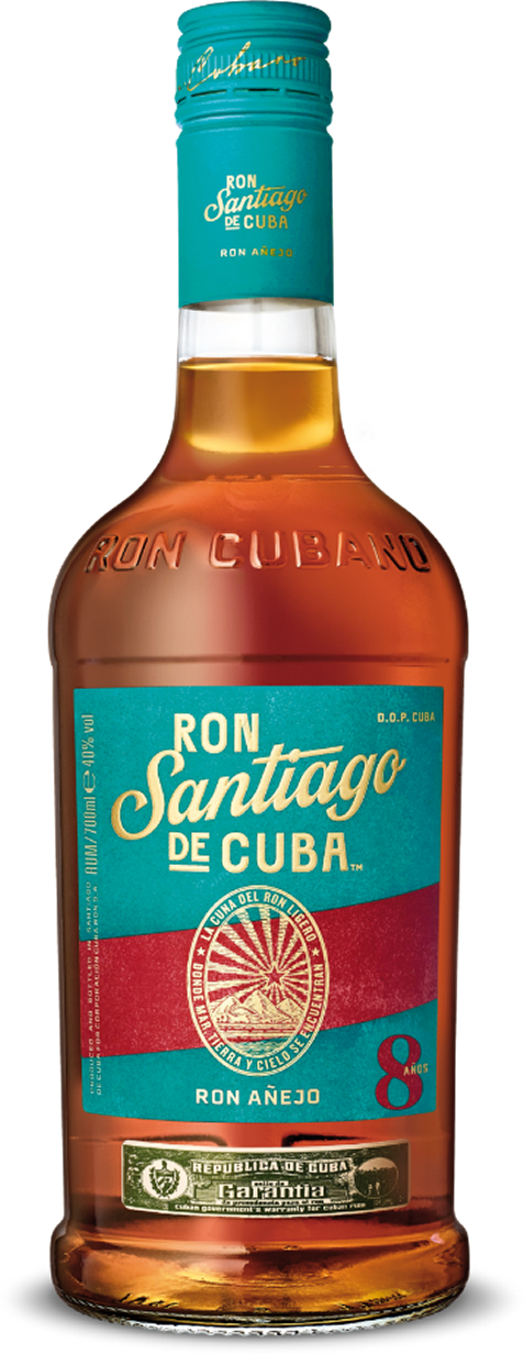 Ron Santiago de Cuba   Añejo 8 Anni
