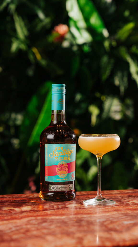 BLOOD ORANGE RUM COCKTAIL