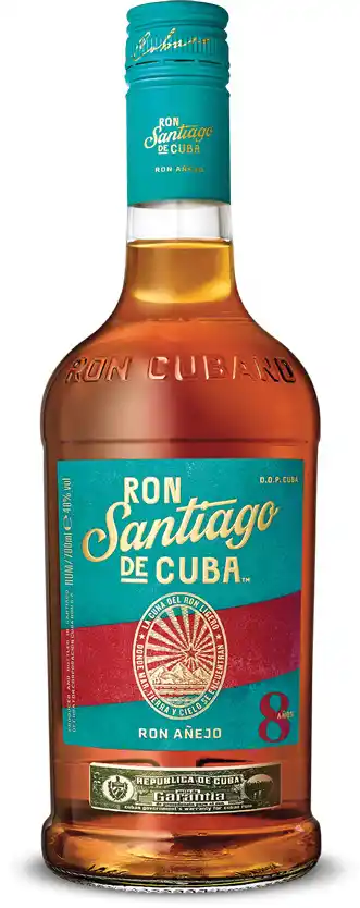 Ron Santiago de Cuba  Añejo 8 Años