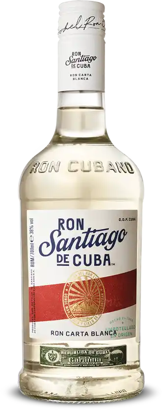 Ron Santiago de Cuba  Carta Blanca