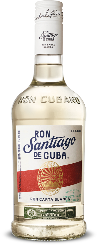 Ron Santiago de Cuba  Carta Blanca